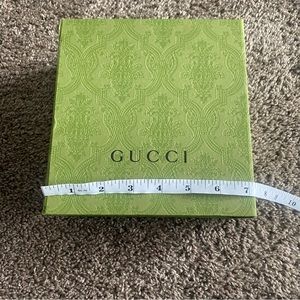 Empty Gucci box